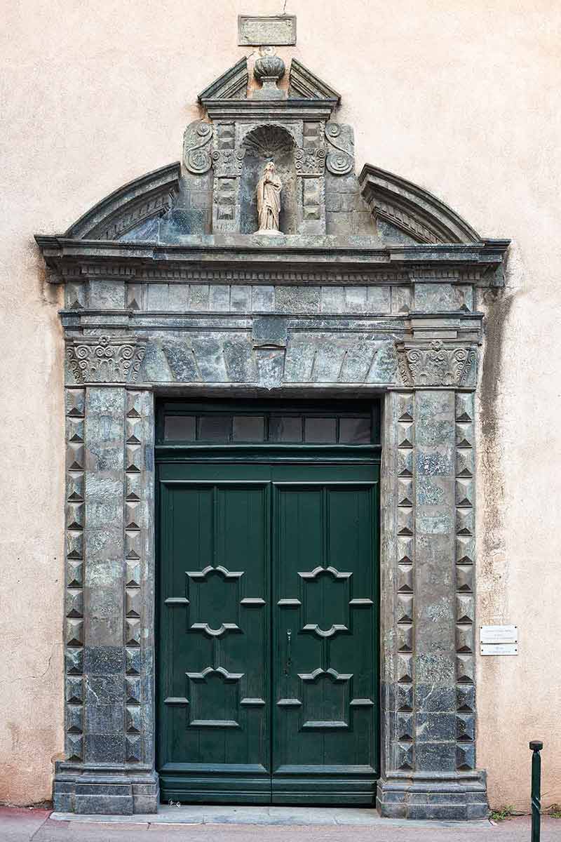 The Gate Of The Saint Tropez Church