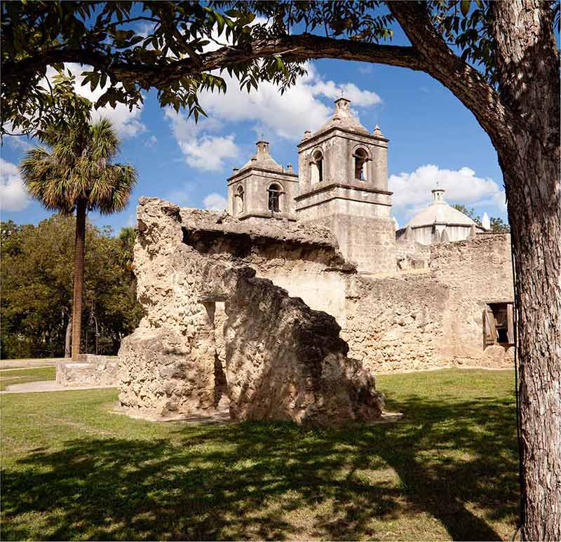 san antonio historic landmarks Mission Concepcion