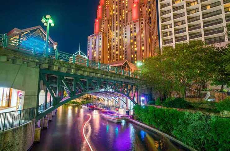 River Walk In San Antonio, Texas