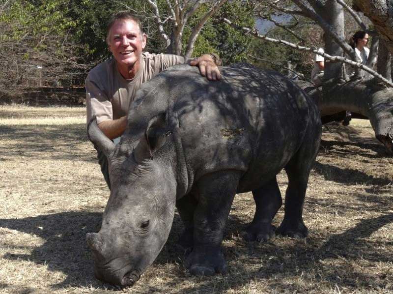 save the rhino