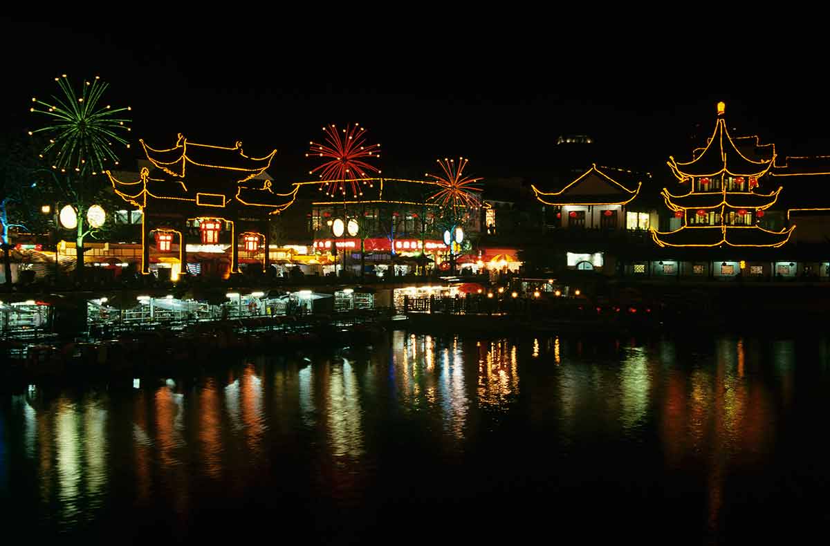 shanghai at night hd