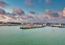 southampton pier aerial view