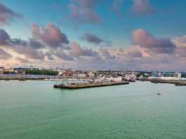 southampton pier aerial view