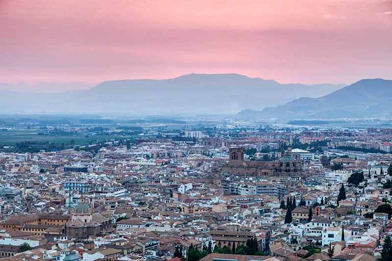 spain warmest place in winter Granada