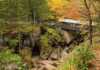 Sentinel Pine Covered Bridge in Franconia Notch State Park