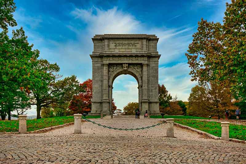 The National Memorial Arch At Valley Forge National Historical