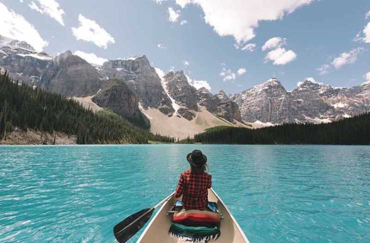 Summer in Canada: Where to Go When the Weather Is Perfect summer season in canada on Moraine Lake