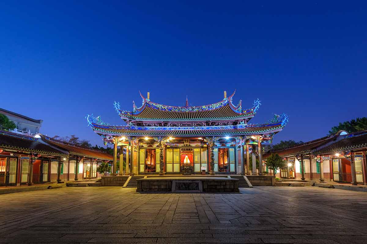 taiwan famous landmarks confucius temple