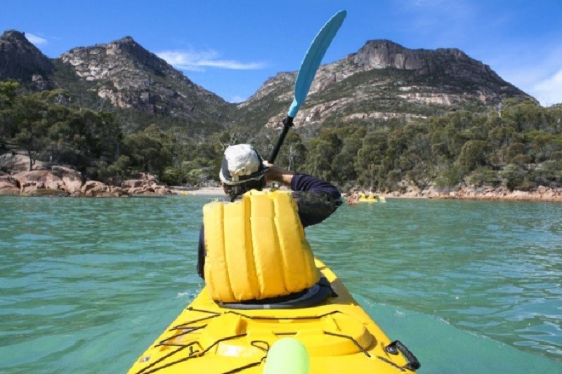 kayaking Tasmania