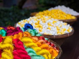 Where to buy Thai silk in Bangkok thai silk cocoons