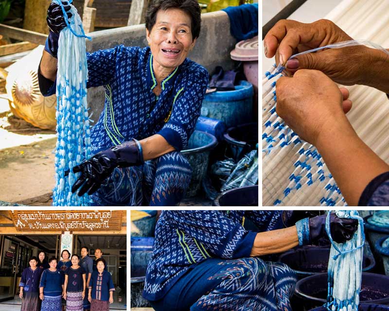 places to visit in udon thani - indigo dye villate