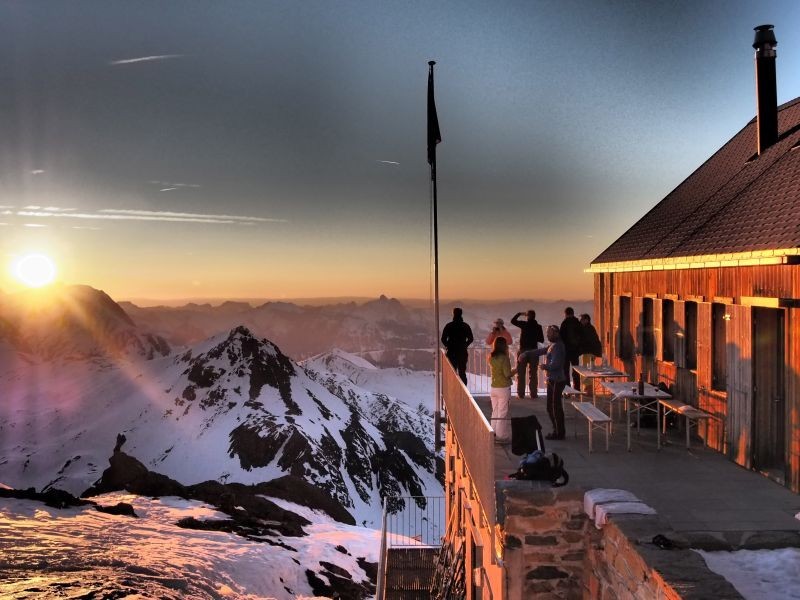 Swiss Alps - Zermatt restaurant
