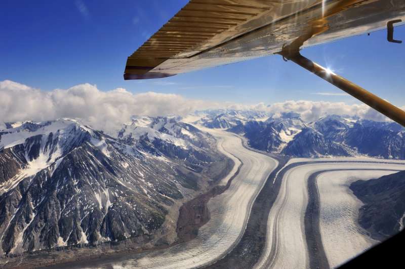kluane national park glacier