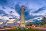 20 things to do in Biloxi MS for casinos beaches and more lighthouse at dusk