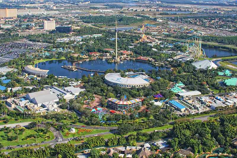 things to do in Florida for Christmas SeaWorld aerial