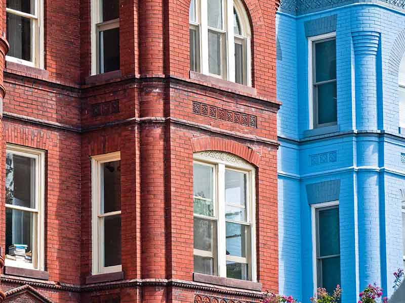 things to do in alexandria va red and blue brick buildings