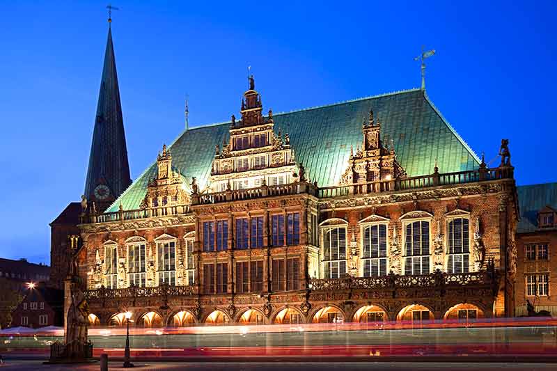 Townhall In Bremen, Germany