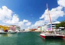 Bridgetown Sea Canal In Barbados