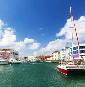 Bridgetown Sea Canal In Barbados