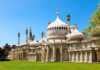 Brighton Royal Pavilion against a blue sky