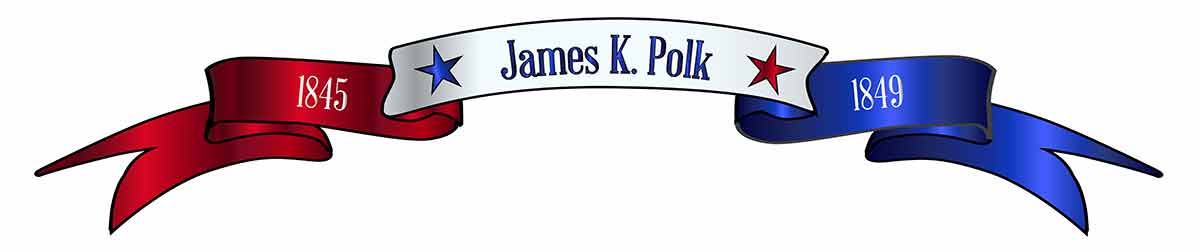 things to do in charlotte nc today A red, white and blue satin or silk ribbon banner with the text James K. Polk and stars and date in office.