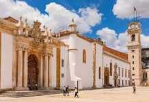 The Paco Das Escolas Courtyard Is The Center Of The Historic University