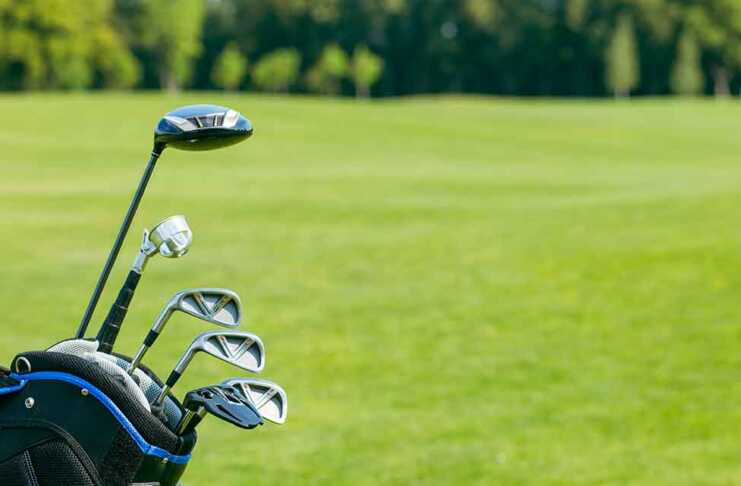 20 things to do in Crossville TN no one talks about (but should) photo of golf clubs in bag with green in the background