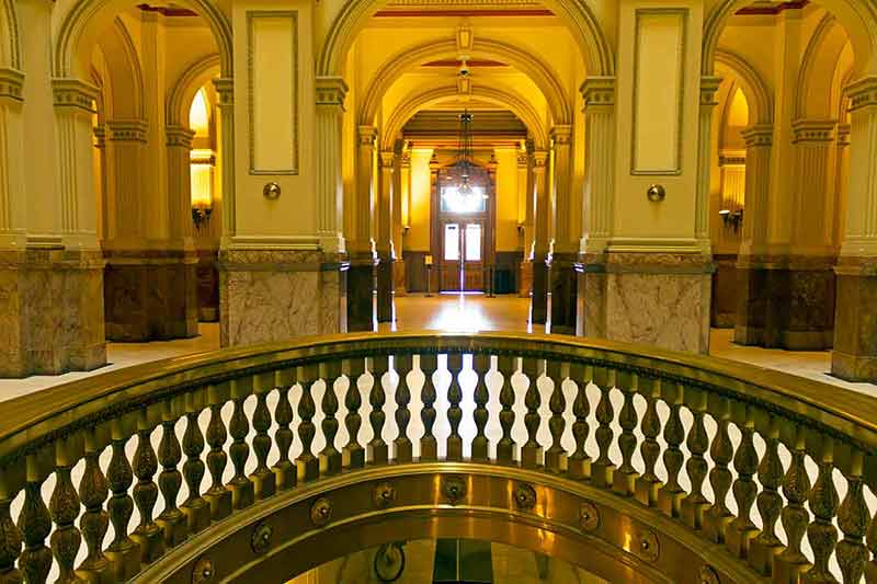 Interior Of The Colorado State Capitol