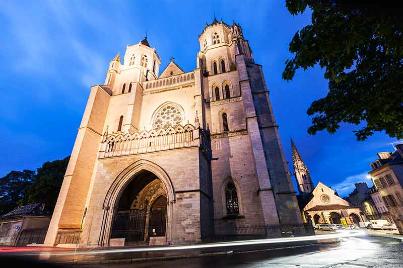 St Benigne Cathedral In Dijon