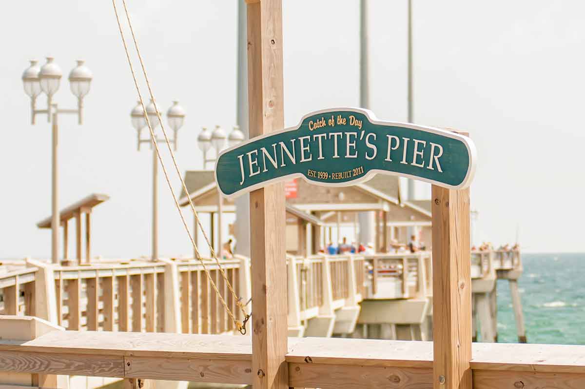 Jennette's Pier In Nags Head