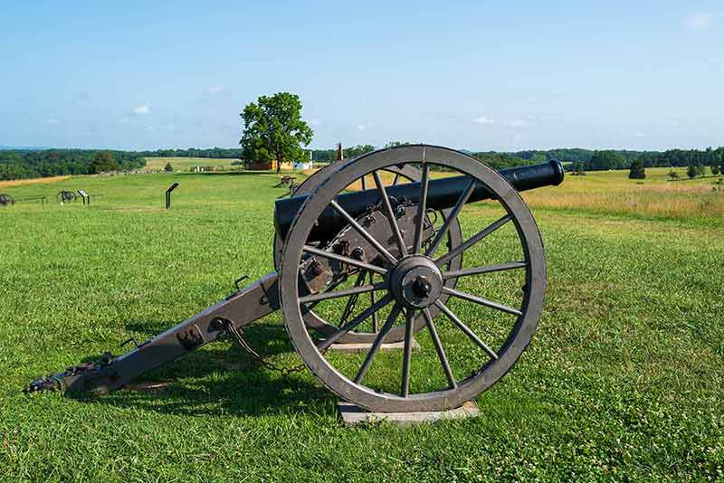 things to do in fairfax va Wide angle photo of a cannon