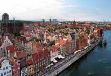 things to do in gdansk poland aerial view