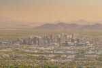 Top View Of Downtown Phoenix Arizona