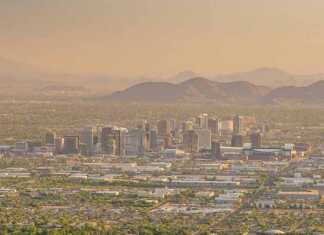 20 Best Things To Do In Gilbert Arizona Top View Of Downtown Phoenix Arizona