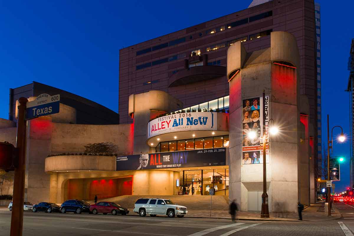 things to do in houston at night (Alley Theater)