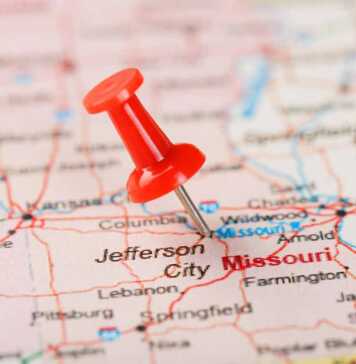20 things to do in Jefferson City MO that prove it’s underrated Map Of USA, Missouri And The Capital Jefferson City