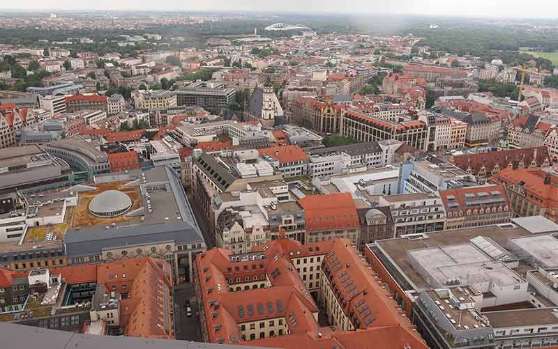 Leipzig Aerial View