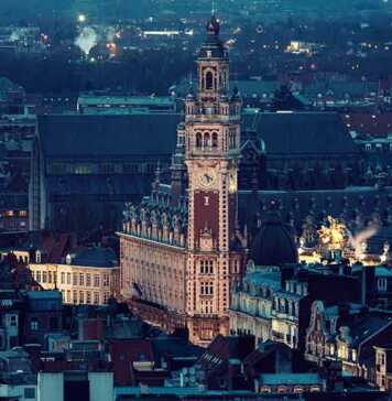 Aerial View Of Lille