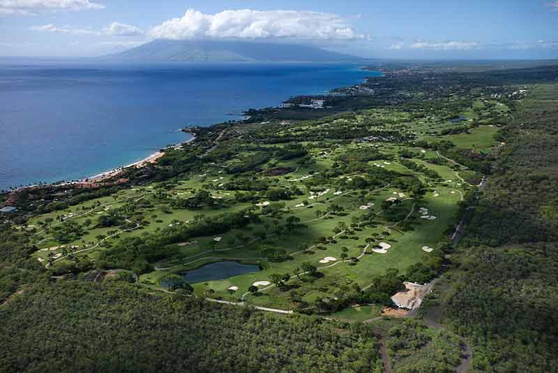 Golf Course On Maui