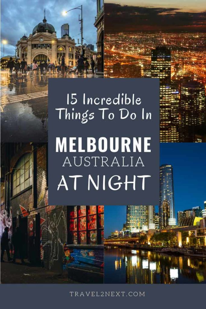 things to do in melbourne at night