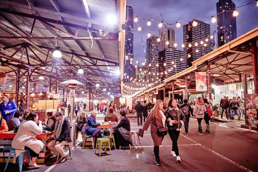 things to do in melbourne at night victoria market