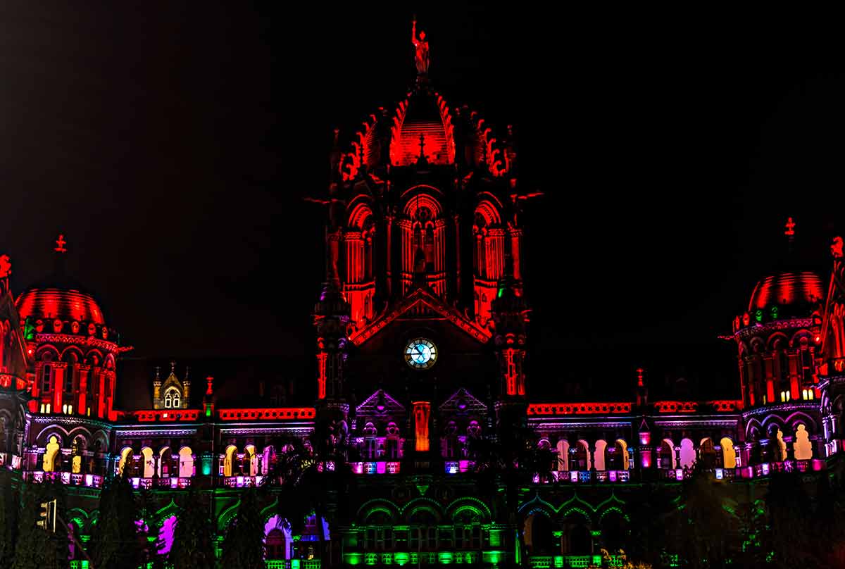 UNESCO World Heritage Building Of `Chatrapati Shivaji Maharaj Terminus