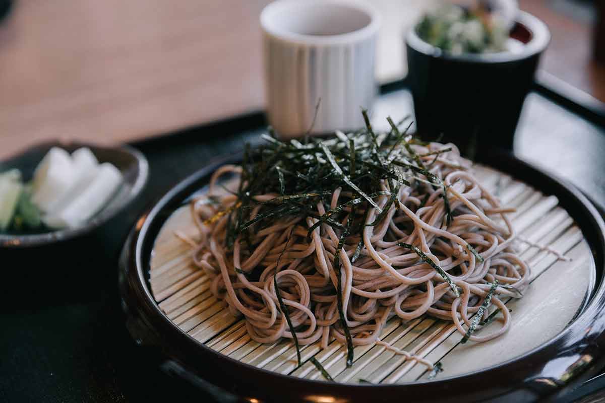 Soba Noodles With Soup