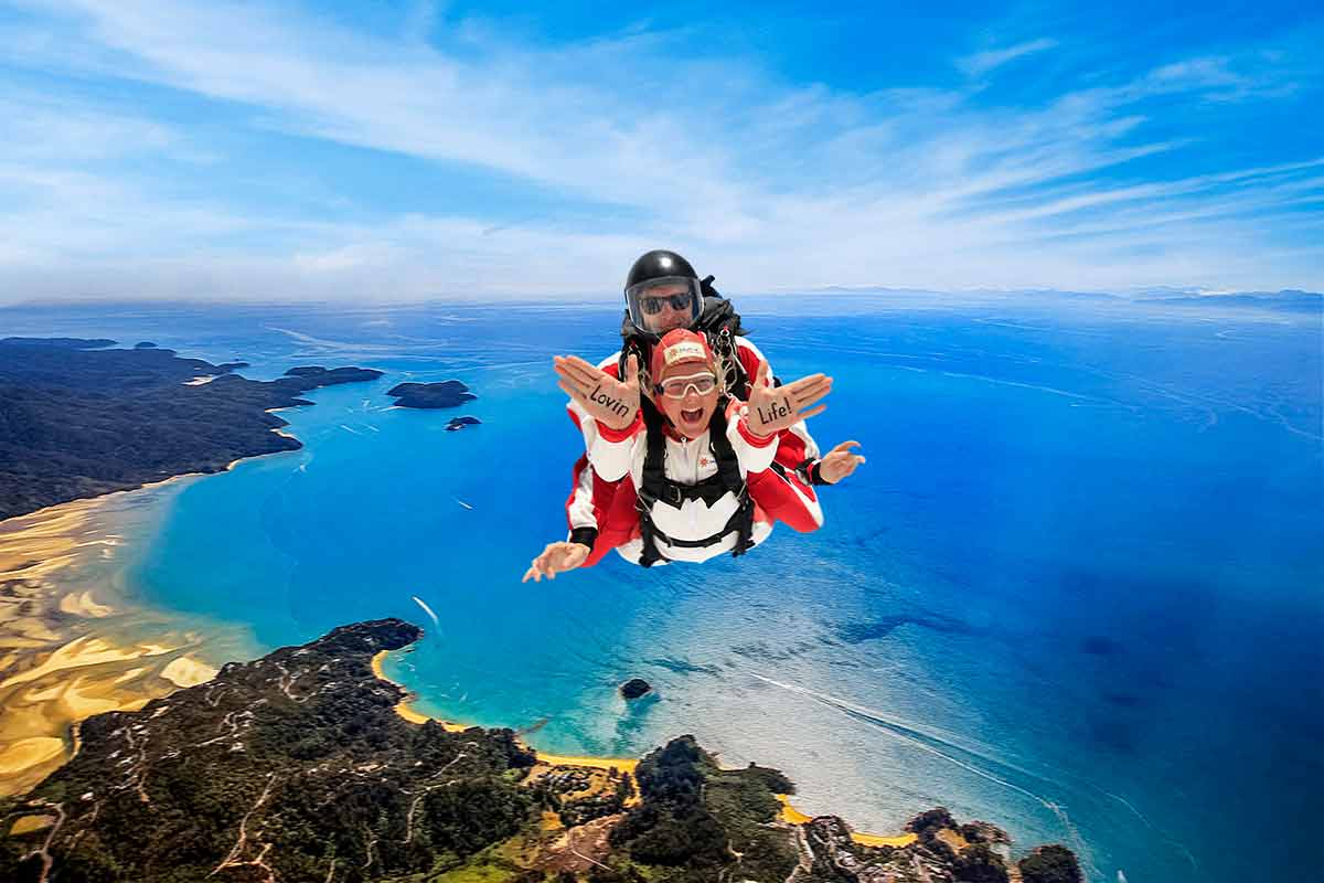 things to do in nelson for couples - skydiving