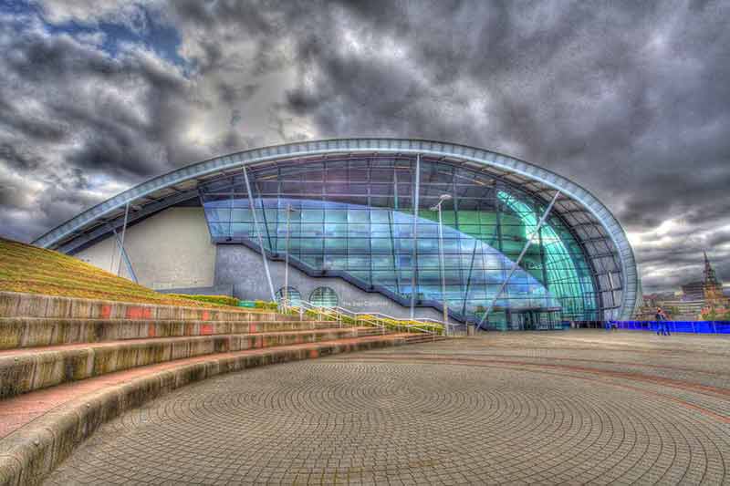 The Sage Building In Newcastle Upon Tyne