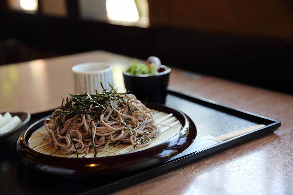 Soba Noodles Japanese Food