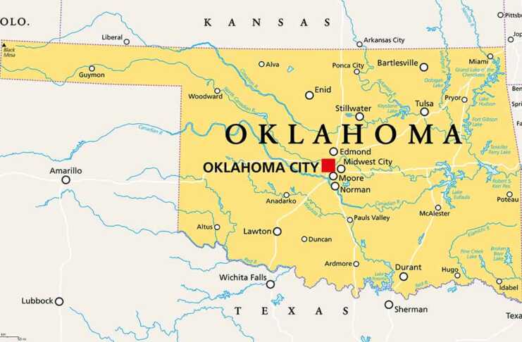 20 Things To Do In Norman, Oklahoma That Make It More Than a College Town Oklahoma map with location of norman