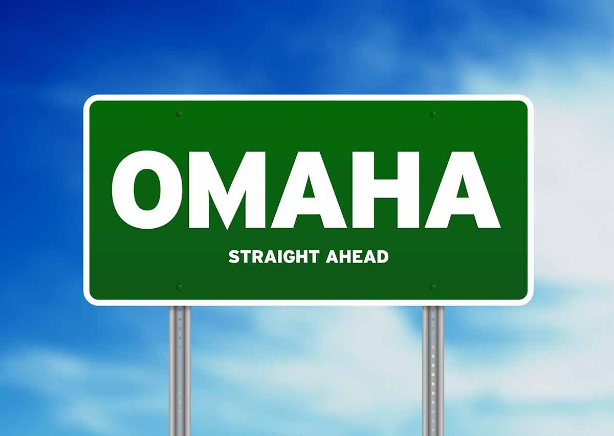 Omaha green sign