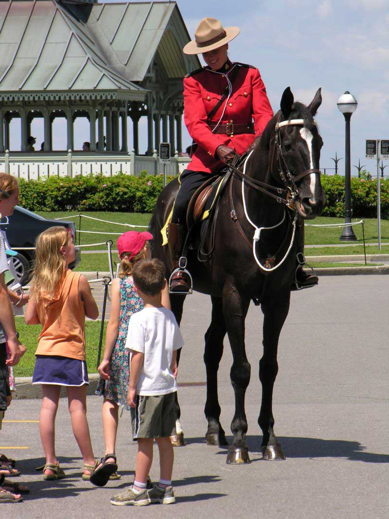 Canadian Mountie in Ottawa