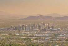20 things to do in Phoenix that make the heat worth it Aerial View Of Downtown Phoenix Arizona